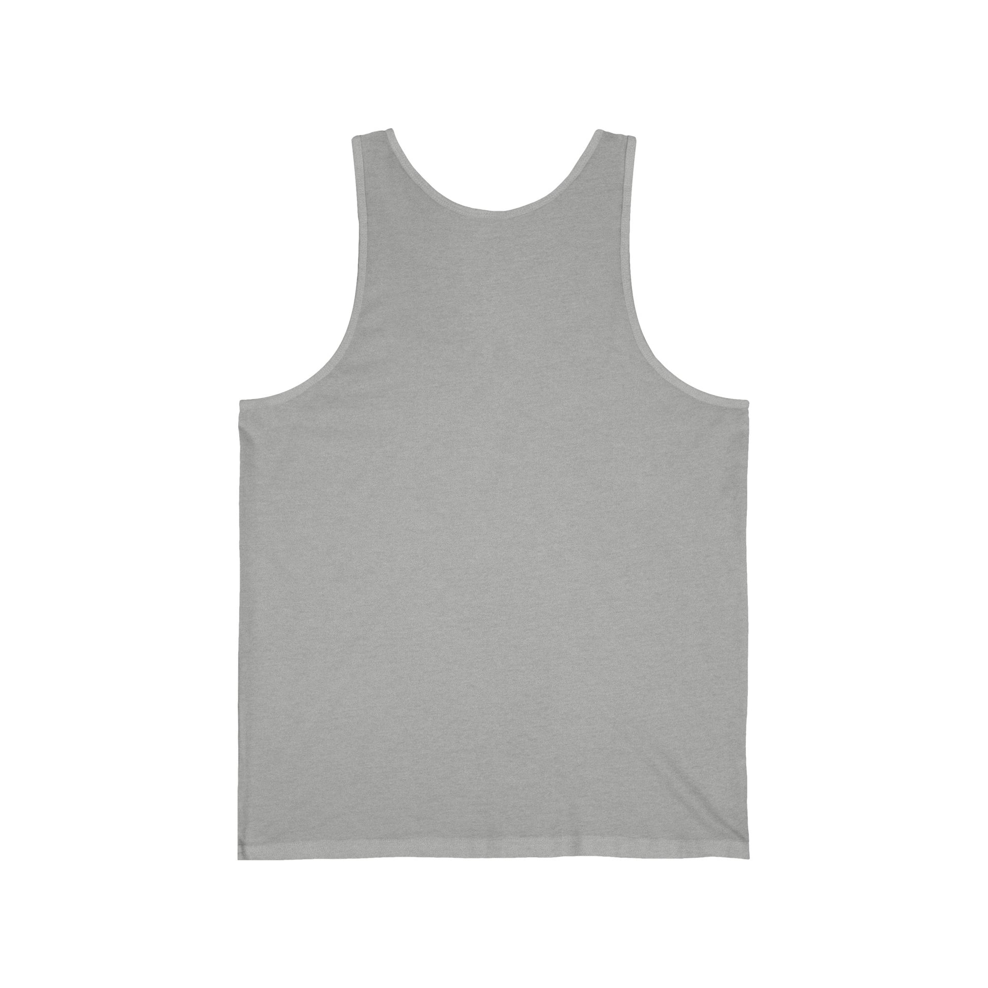 King of the Beach Tank Top Black in Athletic Grey