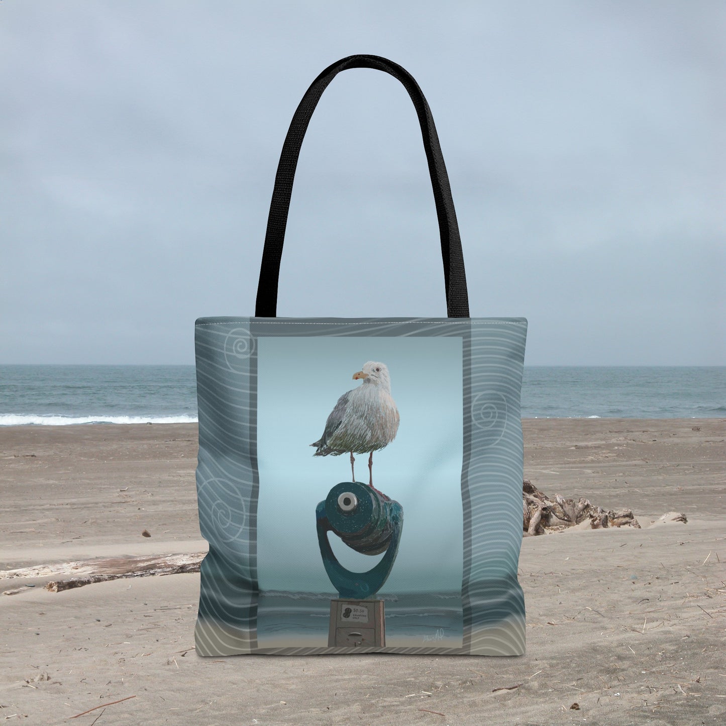 King of the Beach Tote Bag, 3 Size Options, Beach Trip Tote Bag, Carry to the Sea Bag , Nautical Ocean Bag, Seaside Seagull Tote, Large Beach Tote