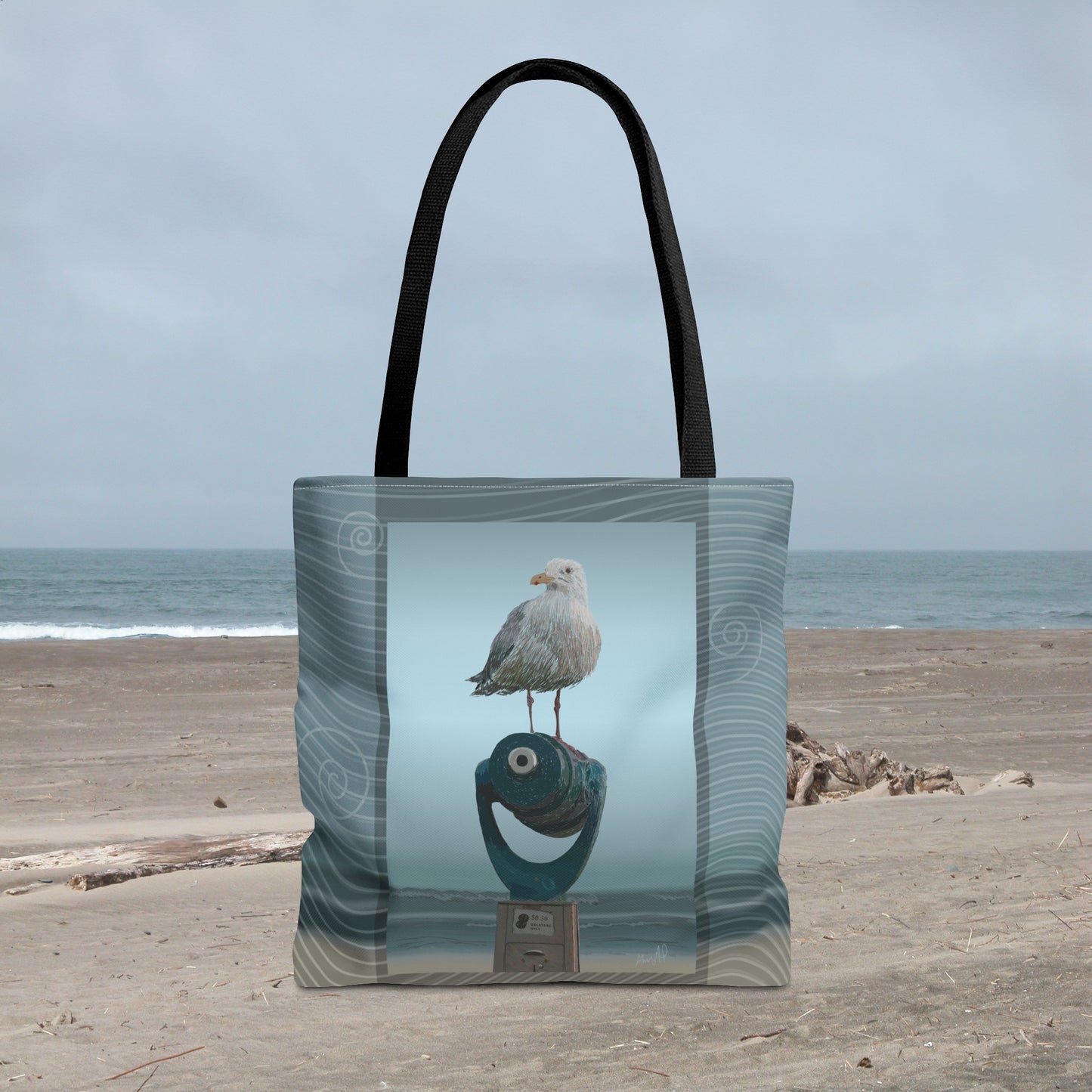 King of the Beach Tote Bag, 3 Size Options, Beach Trip Tote Bag, Carry to the Sea Bag , Nautical Ocean Bag, Seaside Seagull Tote, Large Beach Tote