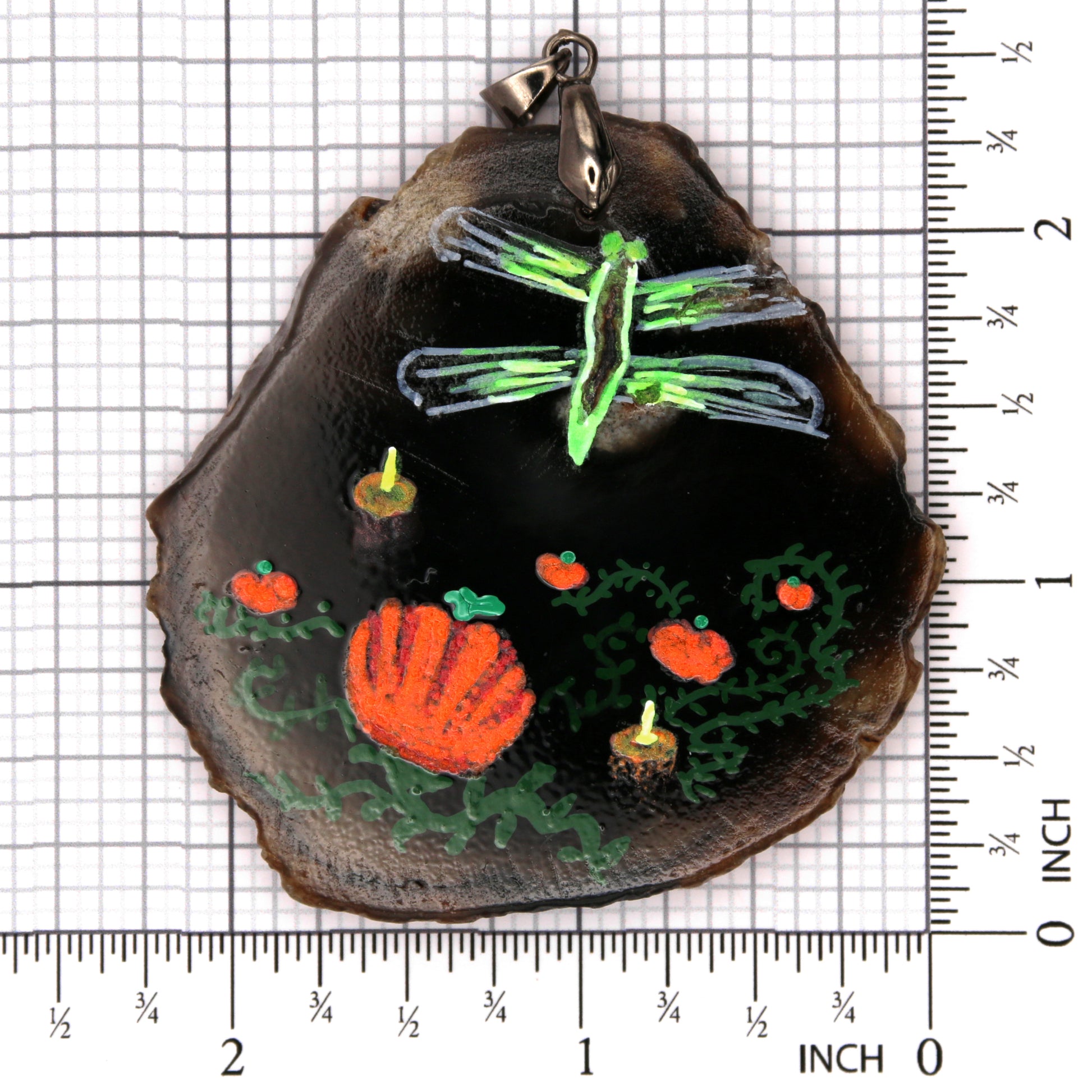 Pendant Size: 2.2 inches wide, 2.4 inches long, and 0.1969 inches thick.