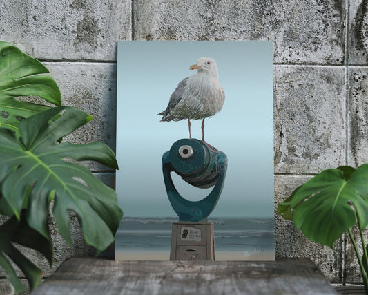 King of the Beach, Seagull Print